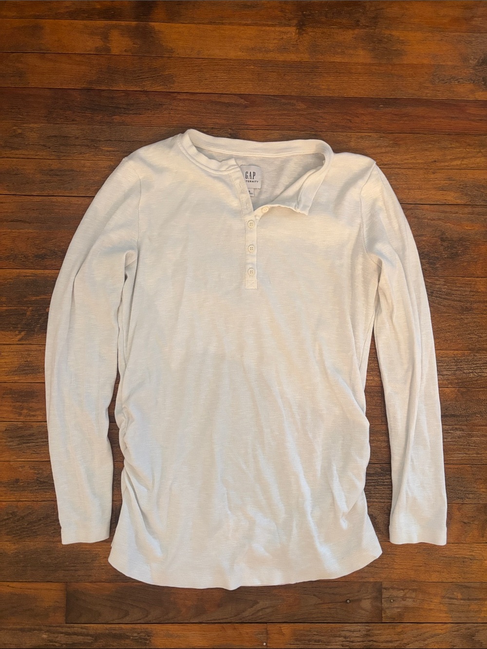 GAP Maternity Long Sleeve Henley Top